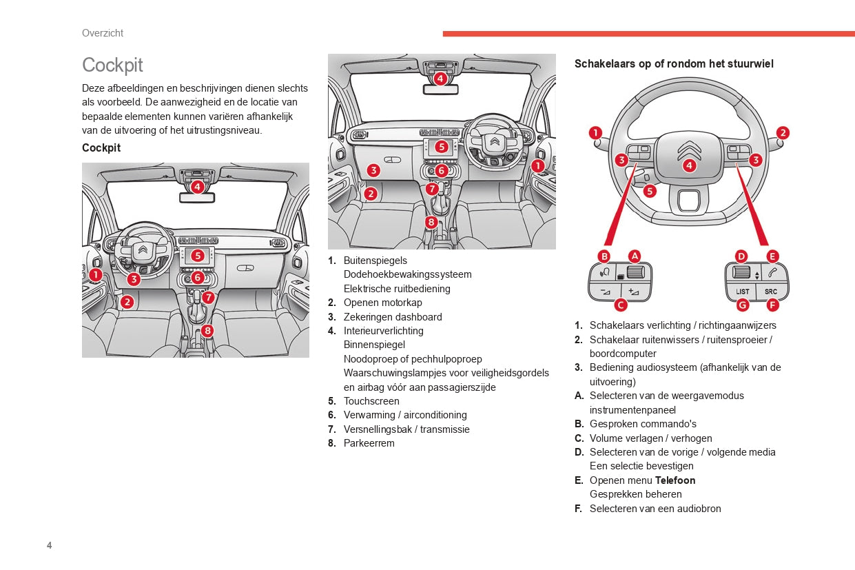 2022-2024 Citroën C3 Bedienungsanleitung | Niederländisch