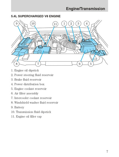 2004 Ford SVT F-150 Ergänzendes Anleitung | Englisch