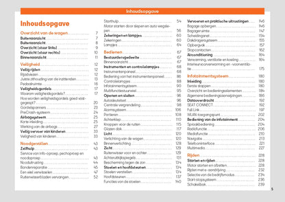 2022 Week 48 Seat Tarraco Owner's Manual | Dutch