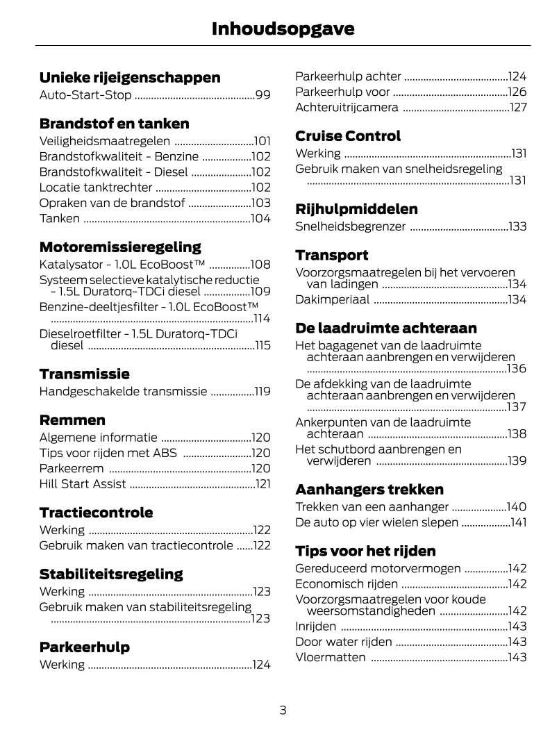 2021-2023 Ford Tourneo Courier / Transit Courier Bedienungsanleitung | Niederländisch