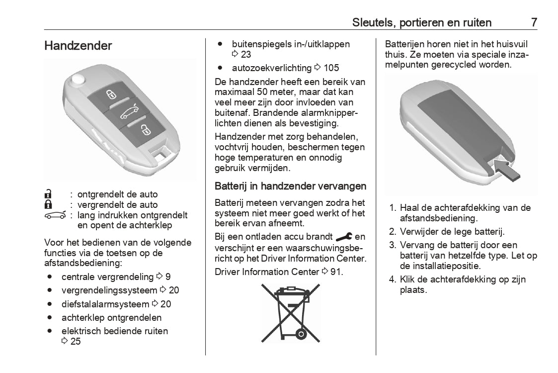 2023-2024 Opel Astra Owner's Manual | Dutch