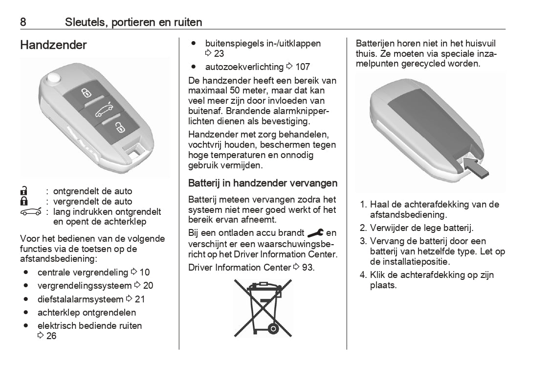 2023 Opel Astra Bedienungsanleitung | Niederländisch