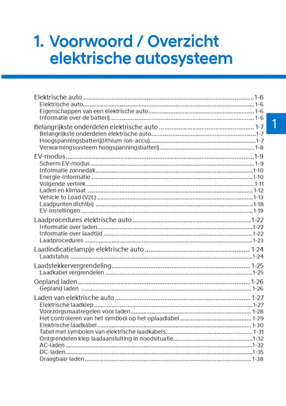 2021-2022 Hyundai Ioniq 5 Owner's Manual | Dutch