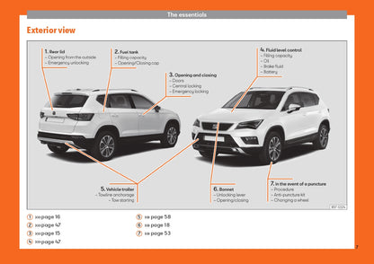 2019 Cupra Ateca Owner's Manual | English