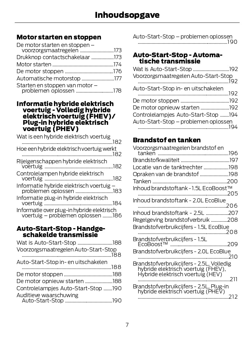 2022-2023 Ford Kuga Bedienungsanleitung | Niederländisch