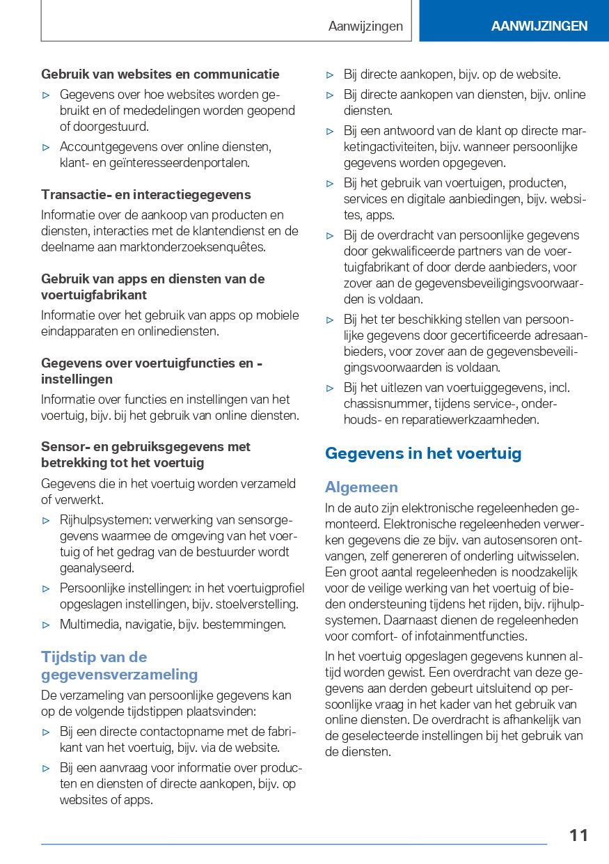 2022 BMW 3 Series Touring Plug In Hybrid Owner's Manual | Dutch