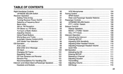 2004 Harley-Davidson Touring Owner's Manual | English