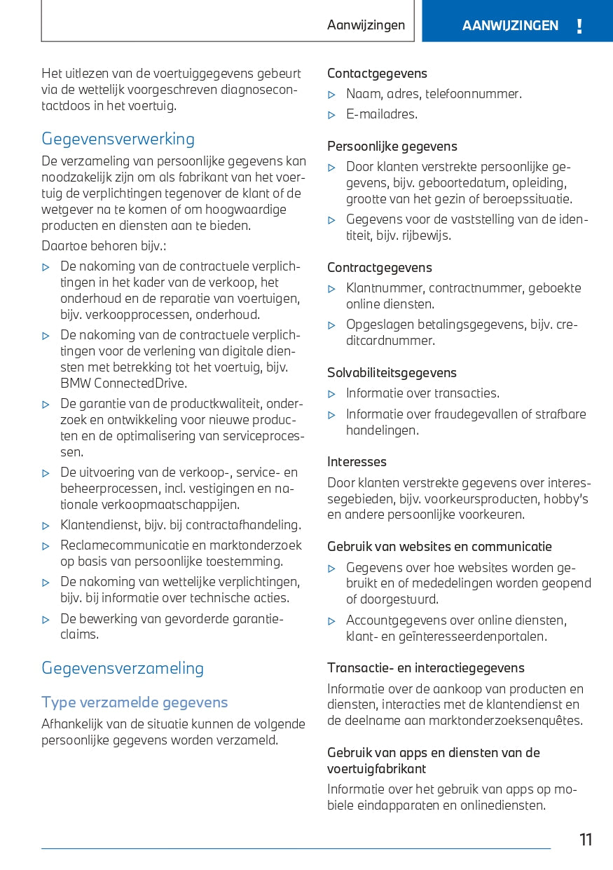 2023 BMW X5 PHEV Owner's Manual | Dutch