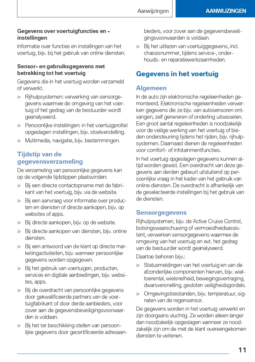 2021-2023 BMW iX3 Bedienungsanleitung | Niederländisch