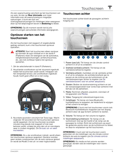 2024 Tesla Model 3 Owner's Manual | Dutch