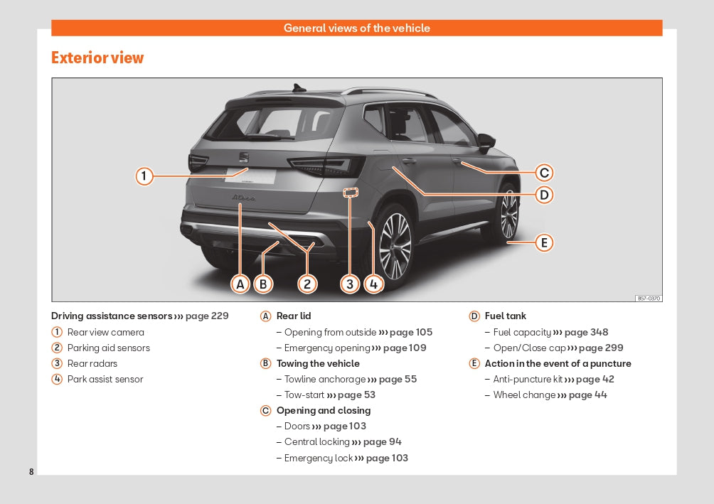 2021-2022 Seat Ateca Owner's Manual | English