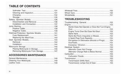 2005 Harley-Davidson Sportster Owner's Manual | English