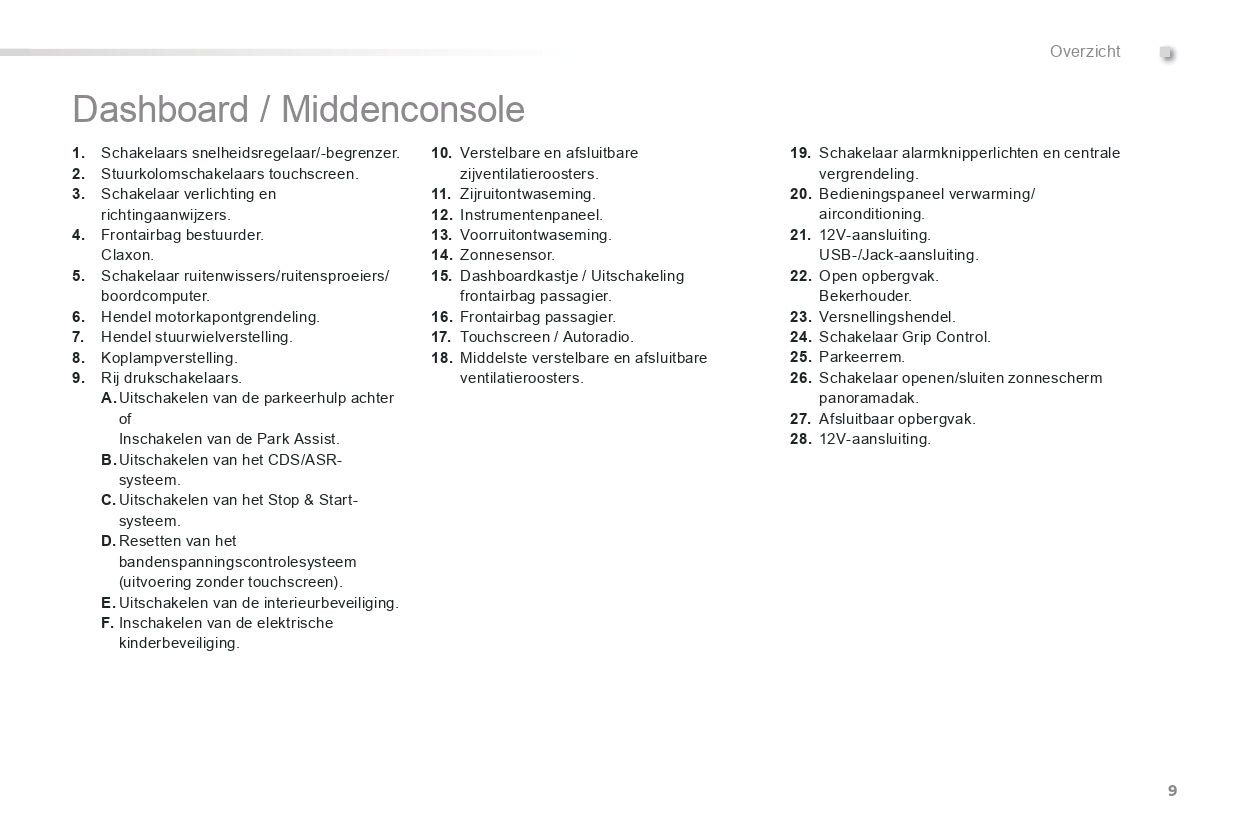 2015-2016 Peugeot 2008 Bedienungsanleitung | Niederländisch