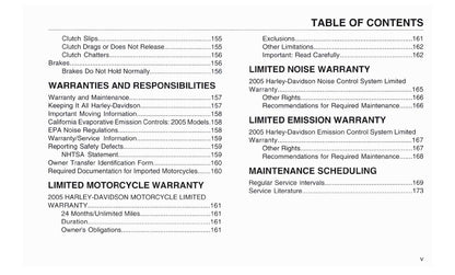 2005 Harley-Davidson Sportster Owner's Manual | English