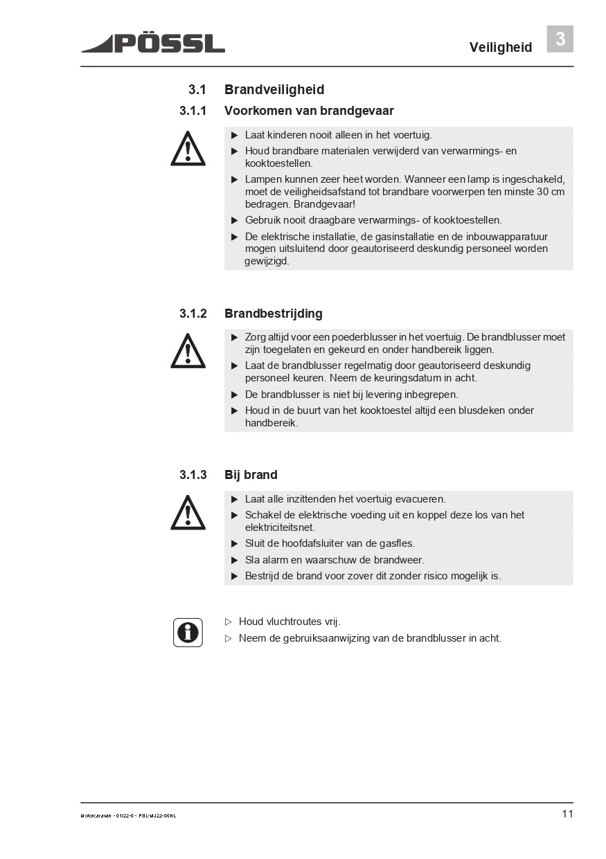 2019-2021 Pössl 2WIN Plus Owner's Manual | Dutch