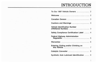 1997 Ford L-Series Owner's Manual | English