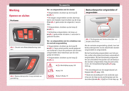 2017 Seat Ateca Owner's Manual | Dutch