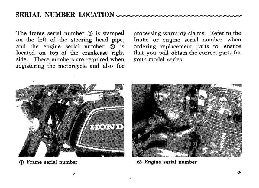 1972-1973 Honda CB350F Bedienungsanleitung | Englisch