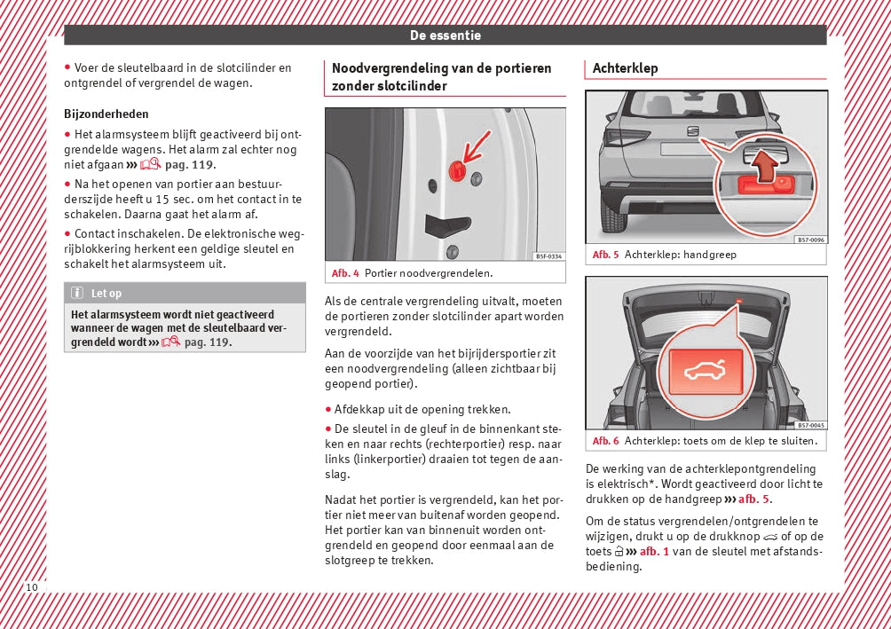 2017 Seat Ateca Owner's Manual | Dutch