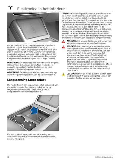 2024 Tesla Model 3 Owner's Manual | Dutch