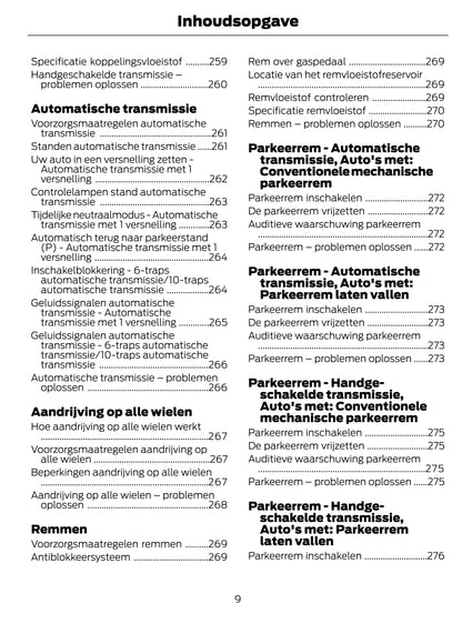 2022-2023 Ford Transit Bedienungsanleitung | Niederländisch