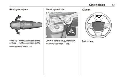 2022 Opel Vivaro Owner's Manual | Dutch