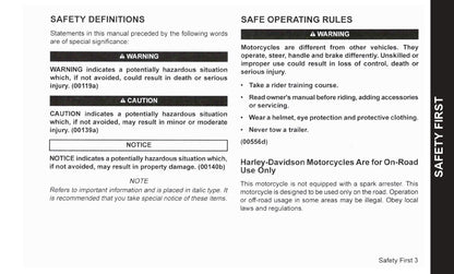 2023 Harley-Davidson Softail Owner's Manual | English