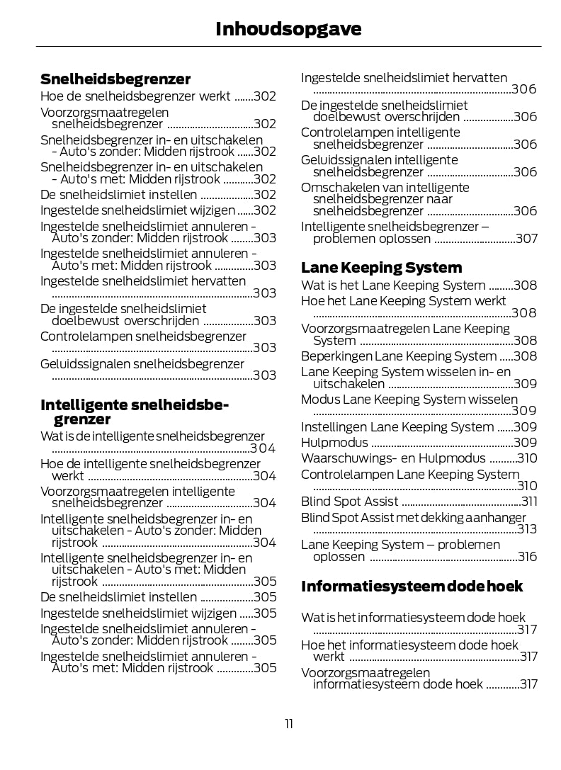 2024-2025 Ford Kuga Owner's Manual | Dutch