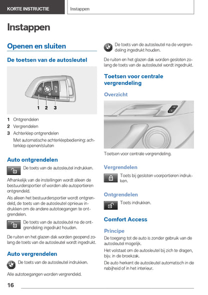 2021 BMW X1 Plug-in-Hybrid Owner's Manual | Dutch