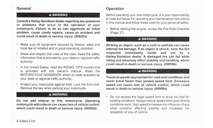 2023 Harley-Davidson Softail Owner's Manual | English