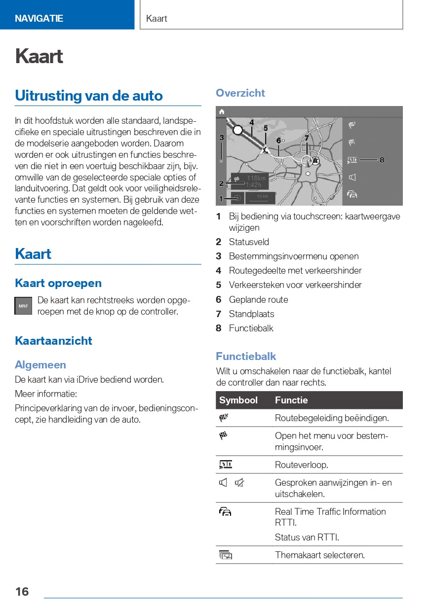 2021-2023 BMW iX3 Infotainment Manual | Dutch