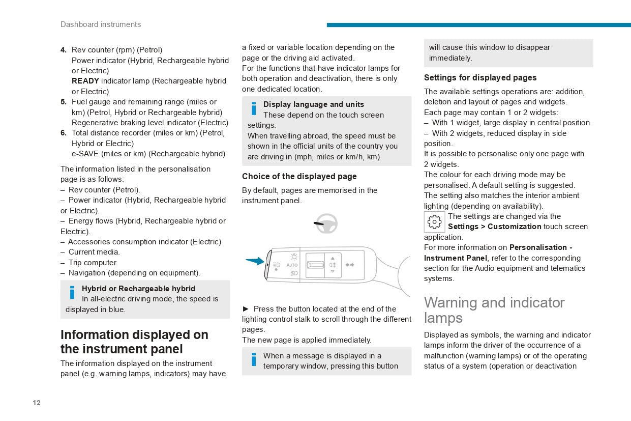 2024 Peugeot 3008/e-3008 Owner's Manual | English