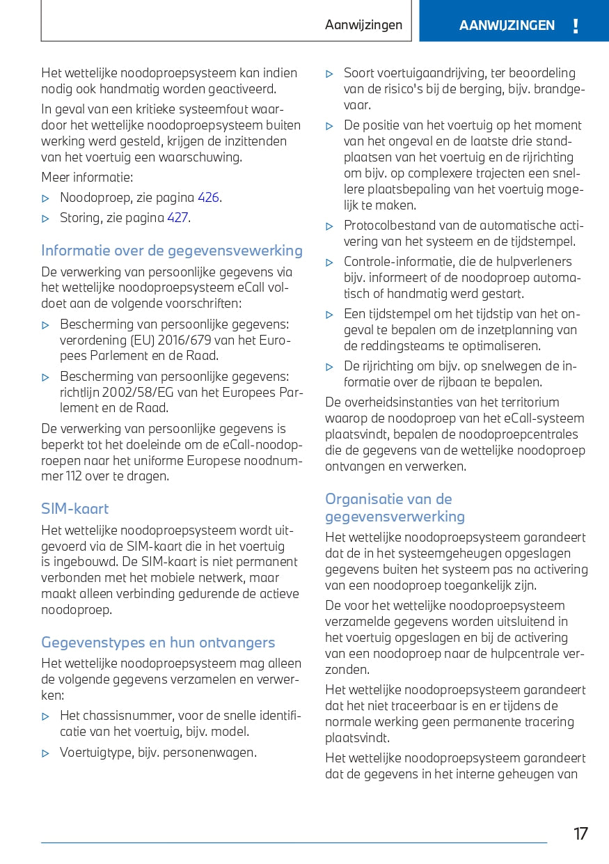 2023 BMW X5 PHEV Owner's Manual | Dutch