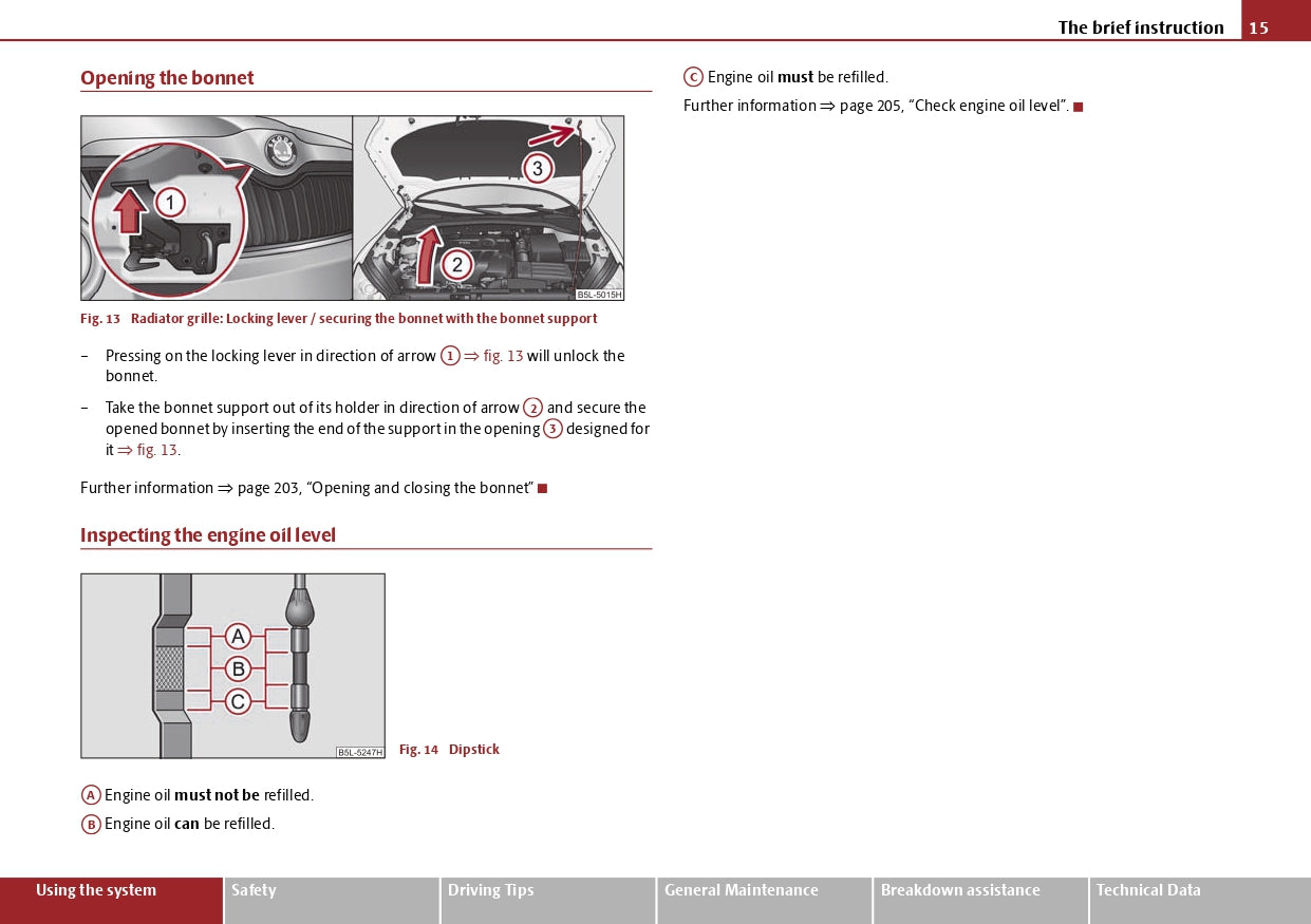2013-2014 Skoda Yeti Owner's Manual | English