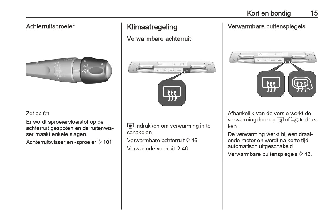 2022 Opel Vivaro Owner's Manual | Dutch