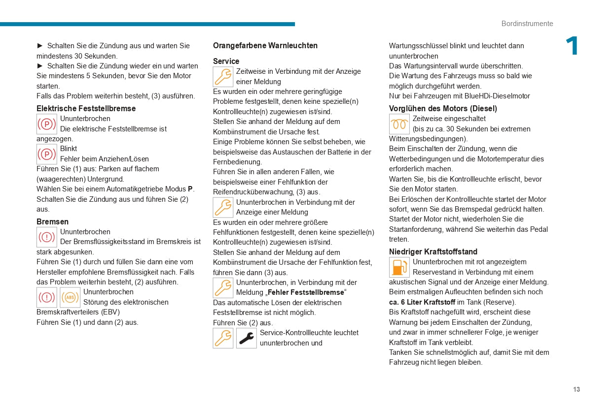 2023-2024 Peugeot 508/508SW Owner's Manual | German