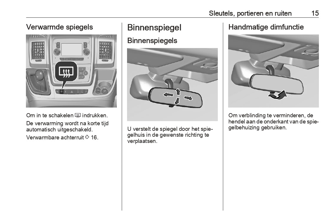 2023-2024 Opel Movano Bedienungsanleitung | Niederländisch