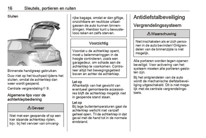 2023-2024 Opel Corsa/Corsa-e Bedienungsanleitung | Niederländisch