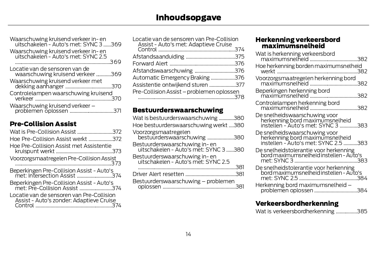 2022-2024 Ford Kuga Vignale Bedienungsanleitung | Niederländisch