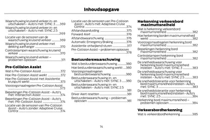 2022-2024 Ford Kuga Vignale Bedienungsanleitung | Niederländisch