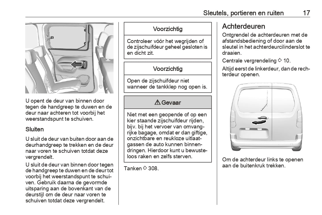 2023 Opel Combo Owner's Manual | Dutch