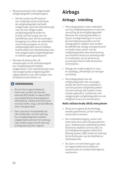 2023-2024 BYD Han EV Bedienungsanleitung | Niederländisch