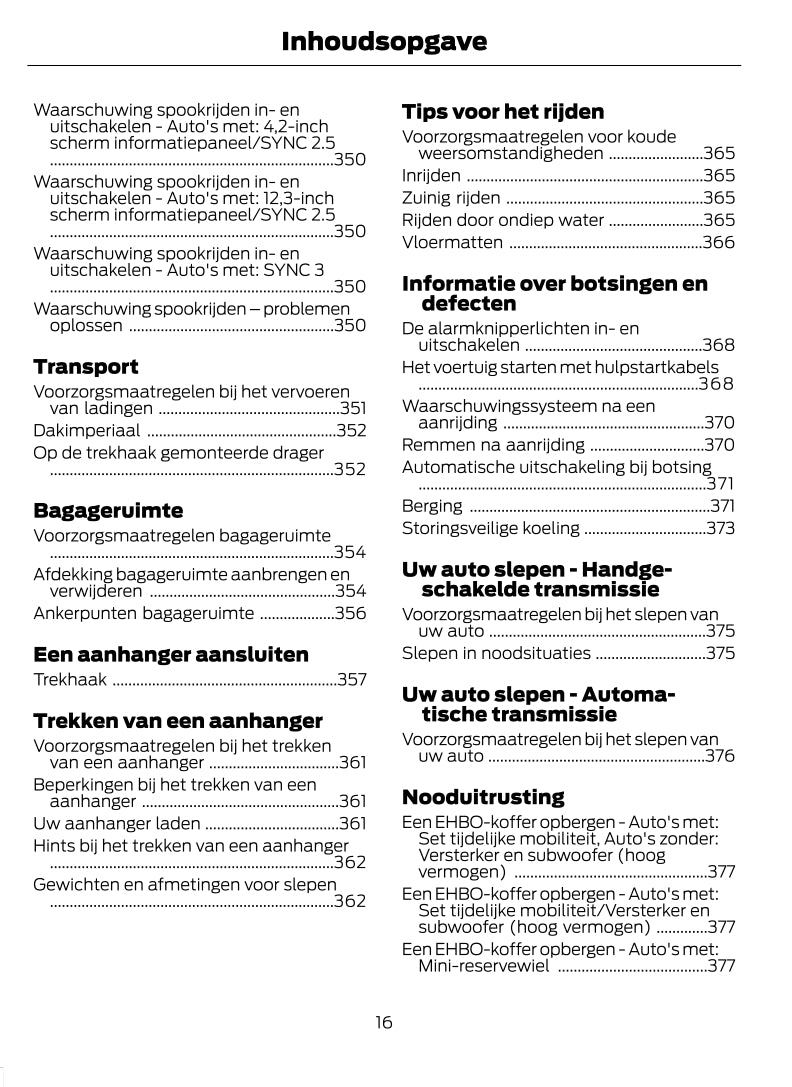 2022-2023 Ford Puma Bedienungsanleitung | Niederländisch