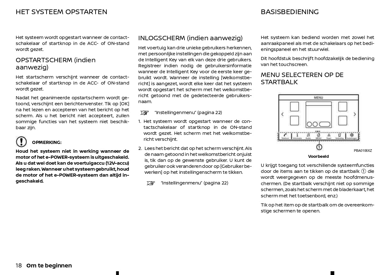 2021-2024 Nissan Qashqai Infotainment Manual | Dutch