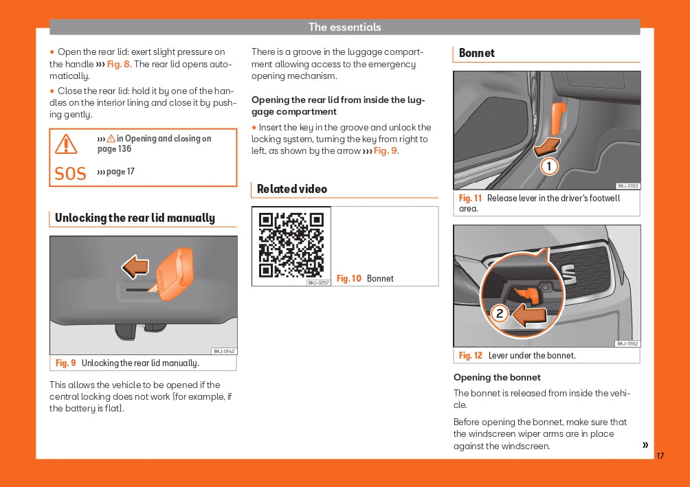 2019 Seat Arona Owner's Manual | English