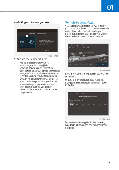 2021-2022 Hyundai Ioniq 5 Owner's Manual | Dutch