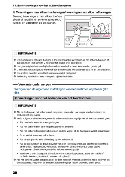 2022 Toyota bZ4X Infotainment Manual | Dutch