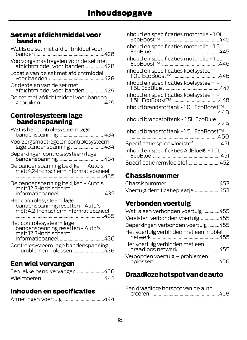 2022-2023 Ford Puma Bedienungsanleitung | Niederländisch