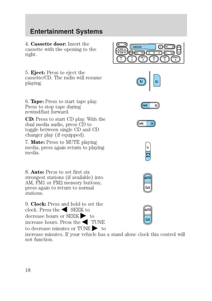 2003 Ford Excursion Owner's Manual | English