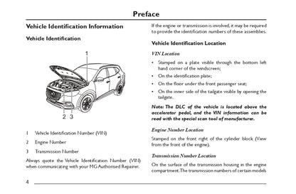 2023 MG HS Bedienungsanleitung | Englisch